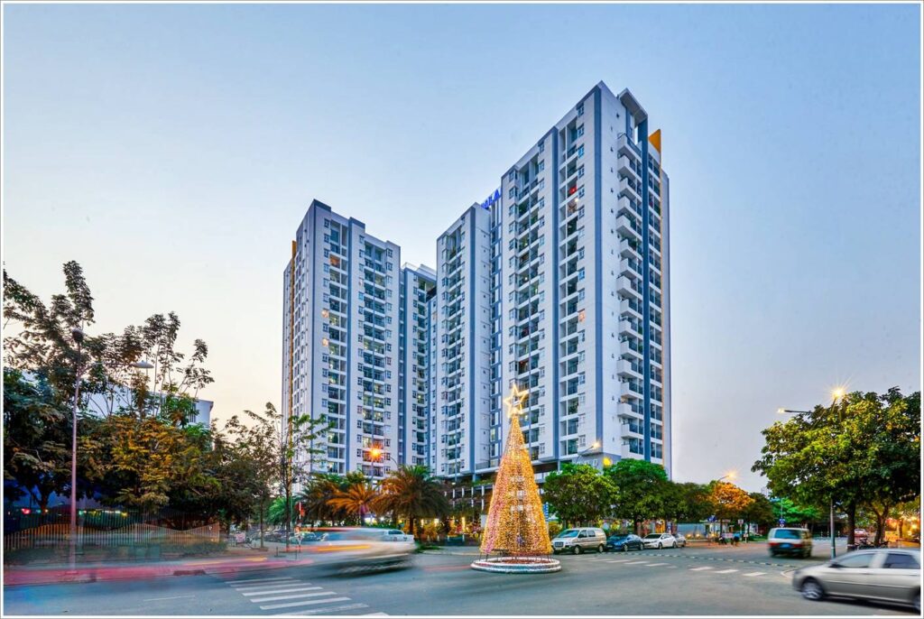 căn hộ him lam phú đông Hình ảnh tòa chung cư him Lam Phú Đông